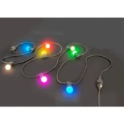 IBIZA 10 Mtr. LED Lyskæde Multifarver -Husholdning butik b4471b8fc88bbbce95022ed84be13f00