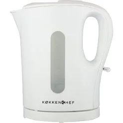 Køkkenchef Elkedel 1 Liter - Hvid