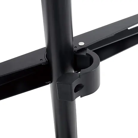 Nedis Tv-gulvstativ Sort/Bøg 50-65" 11 Nedis Tv-gulvstativ Sort/Bøg 50-65" - Billede 9