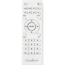 Nedis Internet Radio Med FM/DAB+/Bluetooth Hvid/træ -Husholdning butik b895ece897810df586e9590671938ab7