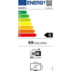 SONY 50" UHD TV KD50X72K -Husholdning butik b929bbf0 9450 40e1 9800 d19aa1bd7f34
