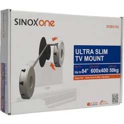 SINOX One SOB5105 Fast Vægbeslag Til 19"-84" TV, -Husholdning butik b9ef4a22 644b 4971 a04c 6c51c7221525