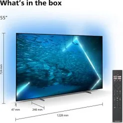 Philips 55" OLED TV 55OLED707 24 Philips 55" OLED TV 55OLED707 -Husholdning butik bbca2de64c6ef2a16ce4ca97d3b1ad53