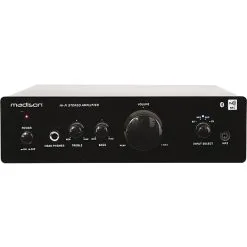 Madison MAD1000 HI-FI Forstærker Med Bluetooth 2x50 Watt. 13 Madison MAD1000 HI-FI Forstærker Med Bluetooth 2x50 Watt. -Husholdning butik bccc12834447ac8e2aaac775e2989932