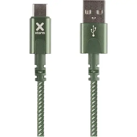 Xtorm Original USB To USB-C Cable (1m) - Green 3 Xtorm Original USB To USB-C Cable (1m) - Green