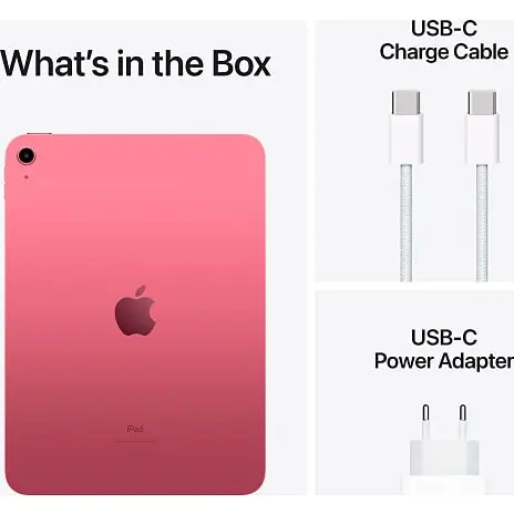 Apple IPad 10,9" Wi-Fi 256 GB (2022) Pink 4 Apple IPad 10,9" Wi-Fi 256 GB (2022) Pink - Billede 2