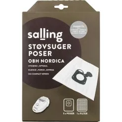 Salling Støvsugerposer 5-pak Til OBH Nordica