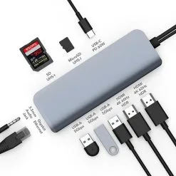 Hyper Viper 10-i-2 USB-C Hub -Husholdning butik c5cad606 f18e 46ea a5f6 6a1149a33362