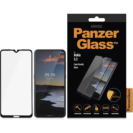 PanzerGlass Original Skærmbeskytter Til Nokia 5.3 3 PanzerGlass Original Skærmbeskytter Til Nokia 5.3