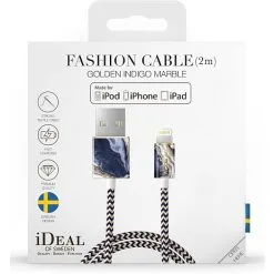 Ideal Of Sweden Ideal Lightning Kabel - Golden Indigo Marble -Husholdning butik c63f1bdd 69d7 4432 b208 54f27688bd4e 1