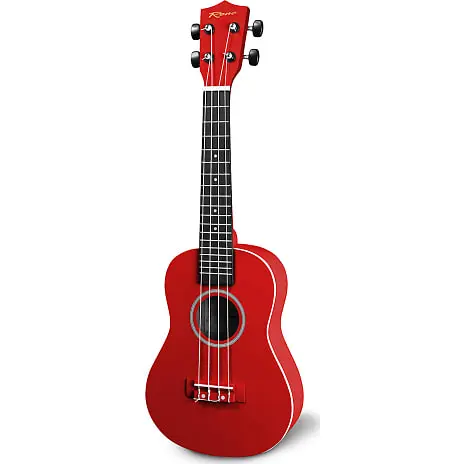 Reno RU300 Grand Concert Ukulele - Rød 4 Reno RU300 Grand Concert Ukulele - Rød - Billede 2