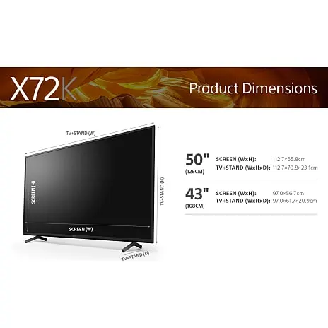 SONY 43" UHD TV KD43X72K 10 SONY 43" UHD TV KD43X72K - Billede 8