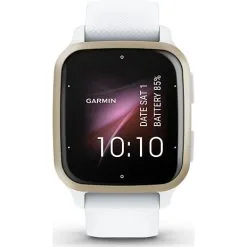 Garmin Venu SQ 2 40 Mm Smartwatch - White/Gold