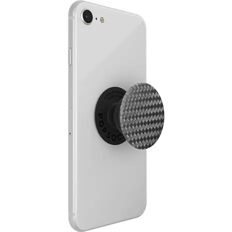 PopSockets Aftageligt Greb Med Standerfunktion - Carbonite Weave 4 PopSockets Aftageligt Greb Med Standerfunktion - Carbonite Weave - Billede 2