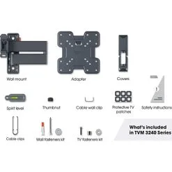 Vogel's Comfort 3245 Full Turn 19-43" Vægbeslag - Sort -Husholdning butik cc9deb6a d74a 463f 88c3 6904582a5083