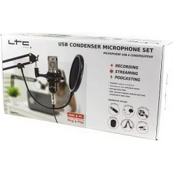 LTC USB Mikrofonpakke -Husholdning butik cca76e85dc9628d2ba3bbf8d0b6f39fb