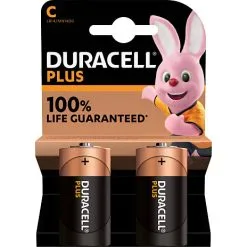 Duracell Batterier Plus Power C - 2 Stk.