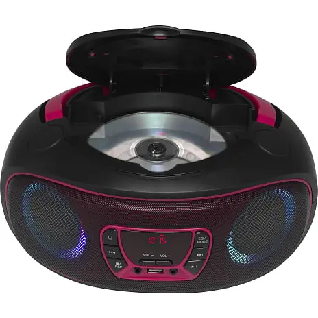 Denver TCL-212BT Boombox - Lyserød 7 Denver TCL-212BT Boombox - Lyserød - Billede 5