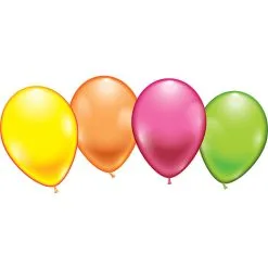 Party4Fun Neonfarvede UV Balloner 100 Stk Mix -Husholdning butik d1c9bca77377db15836e9bda48b316e7