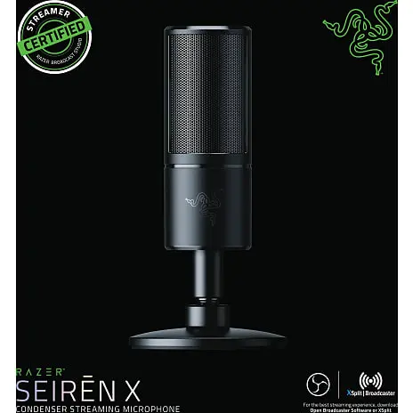 Razer Seiren X Streaming Mikrofon: 4 Razer Seiren X Streaming Mikrofon: - Billede 2
