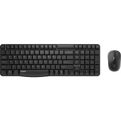 Rapoo X1800S Trådløst Tastatur/mus Sæt - Sort