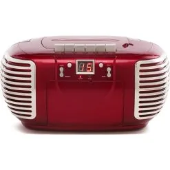 GPO Retro GPO PCD 299 CD/kassette Afspiller - Rød -Husholdning butik d25436c5eaef3260491e4c35068e31f8