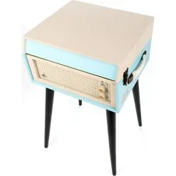 GPO Retro GPO BERMUDA Pladespiller - Blå -Husholdning butik d2e2a1bcac340ce7f04050d194b008fc