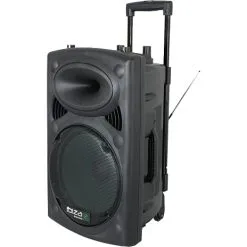 Ibiza Transportabel Højttaler Med 15" Bas Sort 800 Watt -Husholdning butik d4788729206373969153be02d08a7178