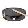 Køkkenchef Crepe Maker Ø30 Cm 1200 W - Sort