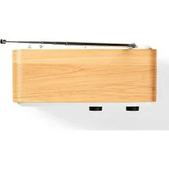Nedis Internet Radio Med FM/DAB+/Bluetooth Hvid/træ -Husholdning butik d59a383d979d6e10cb7a4e8695faf449