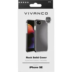 Vivanco Anti Shock Case IPhone SE-2020/8/7/6S/6 - Klar/sort