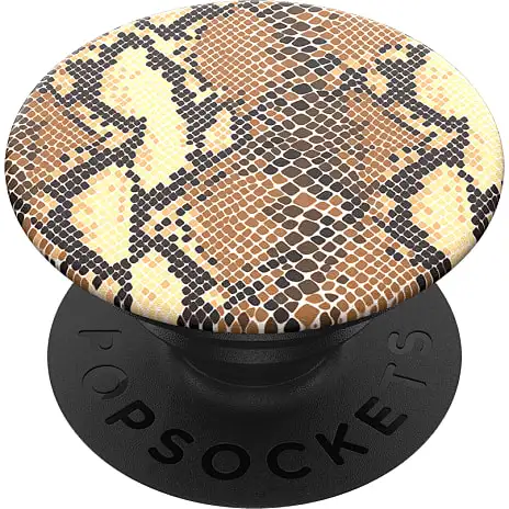 PopSockets Aftageligt Greb Med Standerfunktion - Python Chic 6 PopSockets Aftageligt Greb Med Standerfunktion - Python Chic - Billede 4