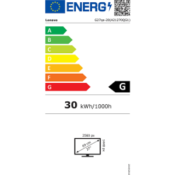 Lenovo G27qe-20 27" QHD Gaming Skærm -Husholdning butik d68a65c4 dea7 49ee 96ed 5da220322c3d