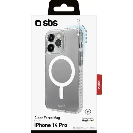 SBS IPhone 14 Pro Max MagSafe Cover - Transparent 4 SBS IPhone 14 Pro Max MagSafe Cover - Transparent - Billede 2