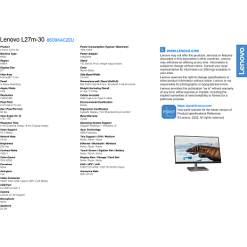 Lenovo L27m-30 27" FHD USB-C Skærm 37 Lenovo L27m-30 27" FHD USB-C Skærm -Husholdning butik db54e9a2 b17f 4118 a6c2 61509fb23736