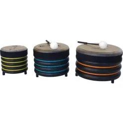 Trommus Håndtrommer Skolesæt Med 3 Trommer (E5u)