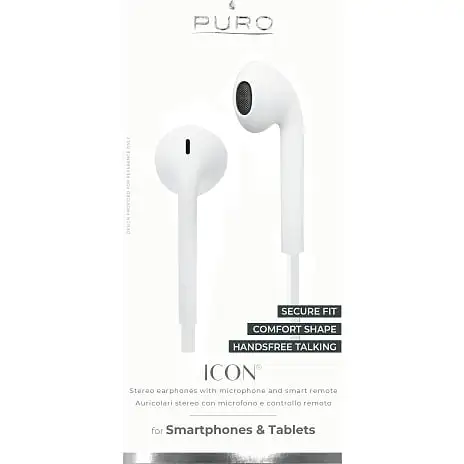 Puro ICON Stereo Hovedtelefon Med Mikrofon 4 Puro ICON Stereo Hovedtelefon Med Mikrofon - Billede 2