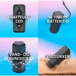 Sony SRS-XE200B Bærbar Højttaler - Sort -Husholdning butik dd22a45ec46248de16a0ace1c82ce3e1