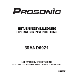 Prosonic 39" LED TV 39AND6021 19 Prosonic 39" LED TV 39AND6021 -Husholdning butik e069c5ca 9f6f 4c60 8639 0b4f71b8fbbd