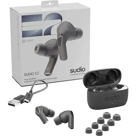 Sudio Headphone In-ear E2 TWS ANC - Sort 4 Sudio Headphone In-ear E2 TWS ANC - Sort - Billede 2
