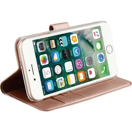 Vivanco IPhone Classic Wallet Case IPhone SE-2020/8/7/6S/6 - Rosa 4 Vivanco IPhone Classic Wallet Case IPhone SE-2020/8/7/6S/6 - Rosa - Billede 2