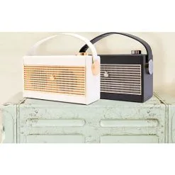 GPO Retro GPO Darcy Vintage Style Radio - Sort & Sølv -Husholdning butik e1876377fd76eb2f13c294292c4afc69