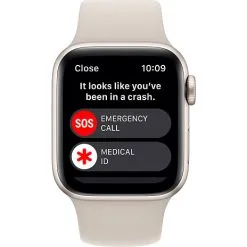 Apple Watch SE 2022 GPS 40mm - Starlight Sport Band -Husholdning butik e40a7dc9 cee8 4a57 93e1 e830852c2457