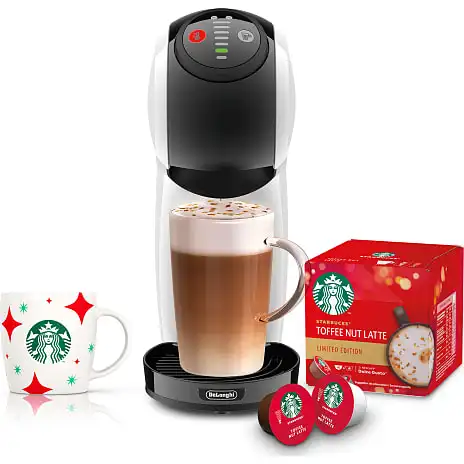 NESCAFÉ® Dolce Gusto® Nescafé Dolce Gusto Genio S Kapselmaskine Bundle-pakke - Hvid 3 NESCAFÉ® Dolce Gusto® Nescafé Dolce Gusto Genio S Kapselmaskine Bundle-pakke - Hvid