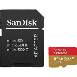 Sandisk Microsdxc Extreme Hukommelseskort - 64gb 170mb/s 9 Sandisk Microsdxc Extreme Hukommelseskort - 64gb 170mb/s -Husholdning butik e681384ed1963d22349e3072874c440c
