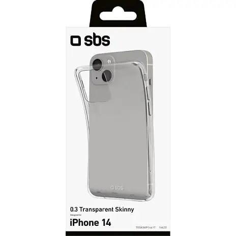 SBS Iphone 14 Cover - Transparant 4 SBS Iphone 14 Cover - Transparant - Billede 2