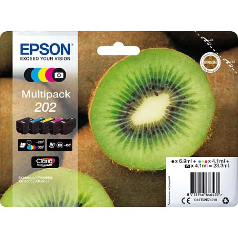 Epson® Epson T202 - Multipakke 3 Epson® Epson T202 - Multipakke