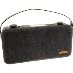Nordklang TEX-1500 Bærbar Bluetooth Højttaler Med DAB+/FM Radio, Sort