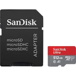 SanDisk MicroSDXC Hukommelseskort - 512 GB