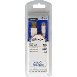 SINOX SXI4902 Ladekabel - Hvid -Husholdning butik f31da171 8a80 4b05 ba49 0dfe900b7304